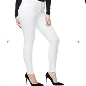 Good Legs White Denim Jeans